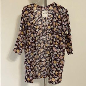 Madewell Floral Kimono